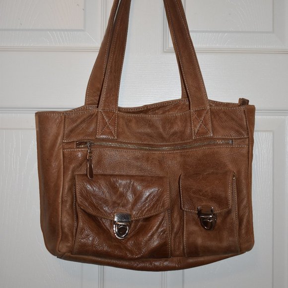 Coronado Leather Handbags - Coronado Leather Conceal Carry Purse - Locking
